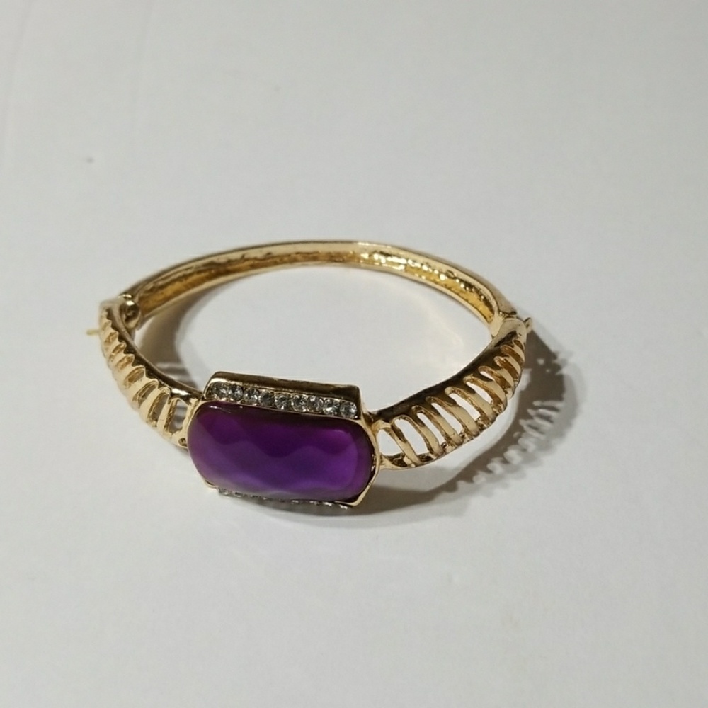 Purple jewelry set - Picture 5 of 8